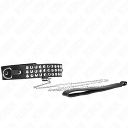 Obsenza - Collar con Correa Ajustable de 65 cm con Brillos para Control y Estilo - Image 1