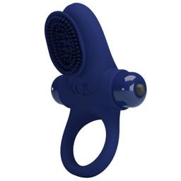 Obsenza - Anillo Vibrador con Estimulación Intensificada - PRETTY LOVE - Azul - Image 1