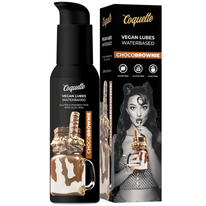 Obsenza - Coquette Chic Desire Vegan ChocoBrownie Lubricant for Enhanced Pleasure - 10ml - Image 1