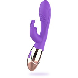 Obsenza - Viora Silicone Recarregável Vibrador Coelho com 10 Modos de Vibração e Estimulador de Clitóris - Image 1