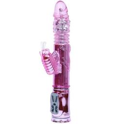 Obsenza - Baile Rechargeable Rabbit Vibrator with Rotation and Throbbing Butterfly Stimulator - Image 1