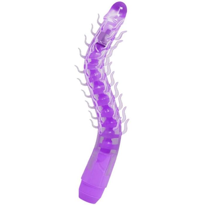 Obsenza - Baile Dildo Vibrante Flessibile Spine Flexi Vibe 23,5 cm - Lilla - Image 1