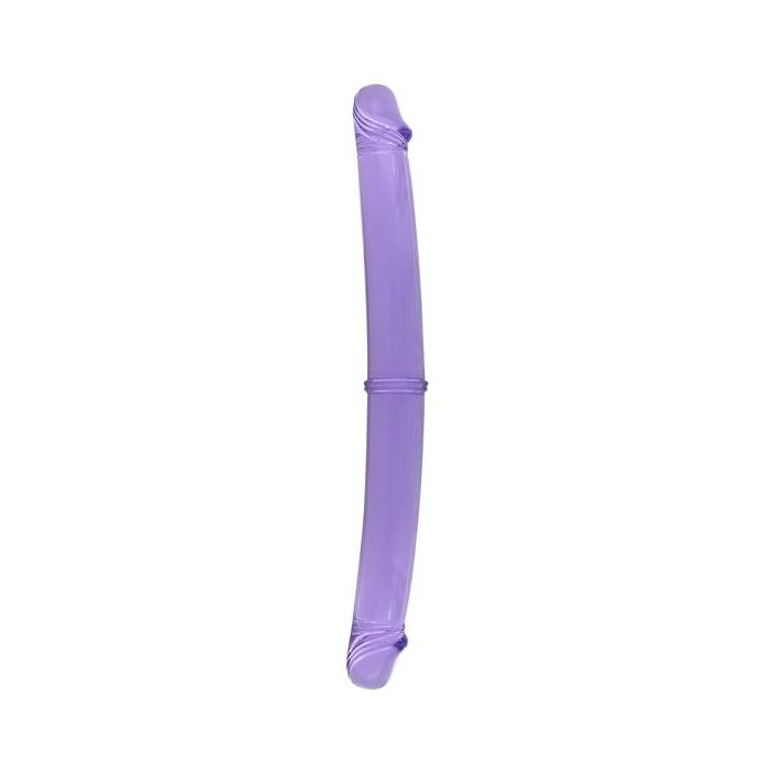 Obsenza - Double Pénis 30 cm à Têtes Mobiles - Seven Creations - Violet - Image 1