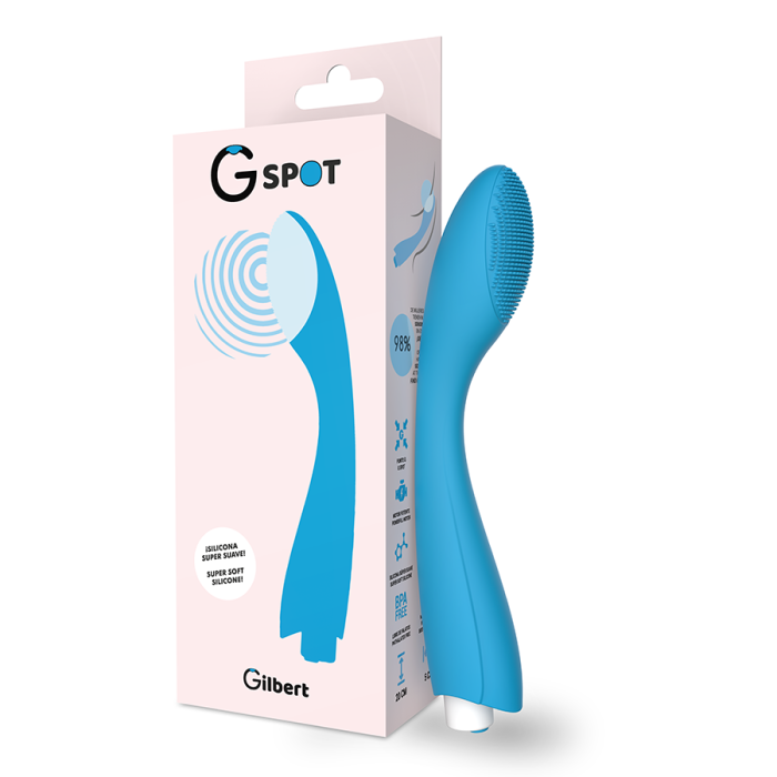 Obsenza - Vibrador G-SPOT Gylbert para Estimulación Interna y Externa - Turquesa - Image 1