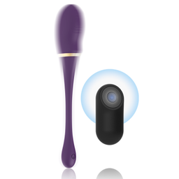 Obsenza - Vibrador Merlin Duplo Controle Remoto com Tecnologia WatchMe - Image 1