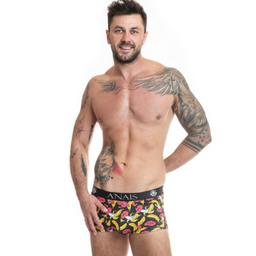 Obsenza - ANAIS Men Bananenprint Boxer Shorts – Sportlich, Komfortabel &amp; Sexy - Schwarz - Image 1