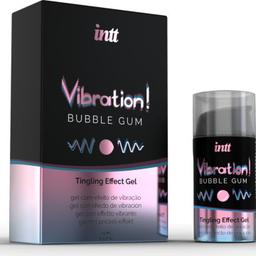 Obsenza - Gel Estimulante Íntimo Vibrador con Sabor Chicle de INTT - 15ml - Image 1