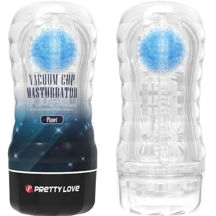 Obsenza - Planet Blue Waterproof Masturbator Cover for Intense Pleasure - Blue - Image 1