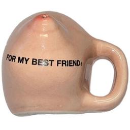 Obsenza - Diablo picante – imán de 1 pecho en taza cerámica “for my best friend” - Image 1