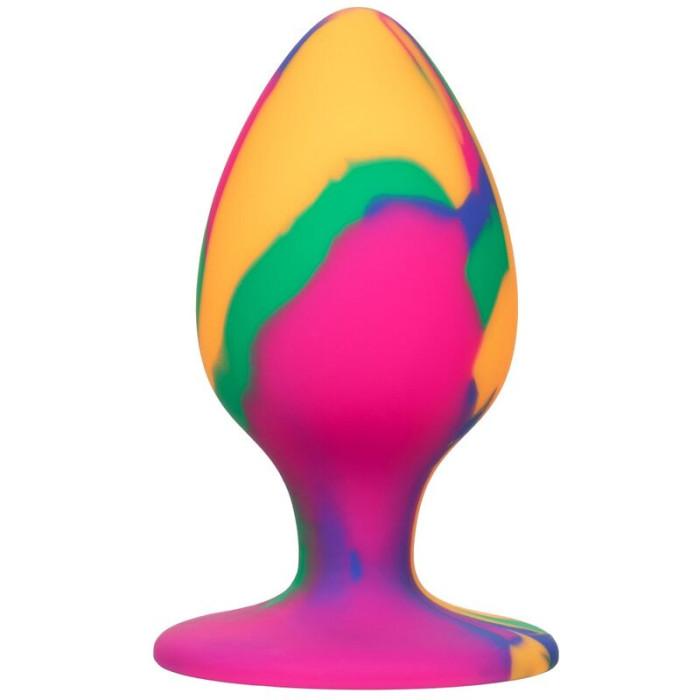 Obsenza - Plug Anal Tie-Dye Cheeky Grand pour Plaisir Sauvage et Liberté - Image 1