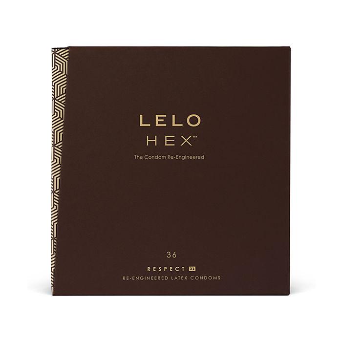 Obsenza - Preservativos LELO HEX Respect XL 36 Pack para Prazer Seguro - Image 1