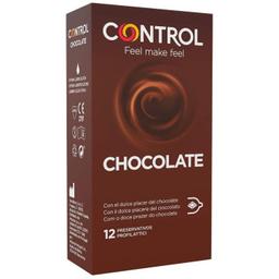 Obsenza - Condones Sabor Chocolate Control - 12 Unidades Lubricados - Image 1