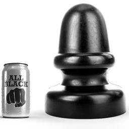 Obsenza - Plug Anal de 23 cm All Black para Placer y Estimulación Segura - Negro - Image 1
