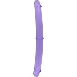 Obsenza - Doble Pene de 30 cm con Doble Cabeza para Placer Máximo - Morado - Image 1