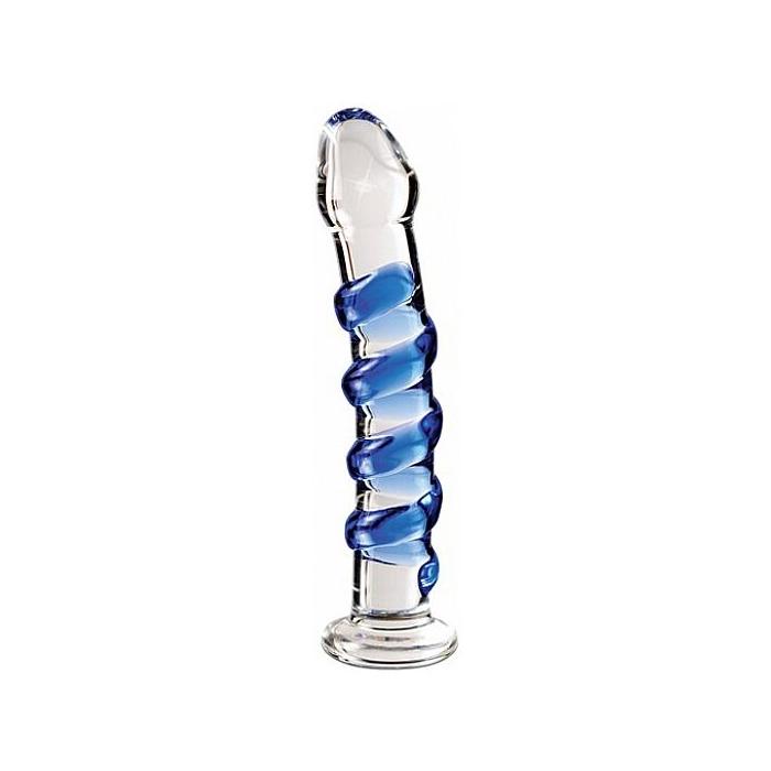 Obsenza - Masajeador de Vidrio Elegante N. - Azul - Image 1