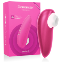 Obsenza - Womanizer Starlet 3 Clitoral Stimulator with Pleasure Air Technology - Pink - Image 1