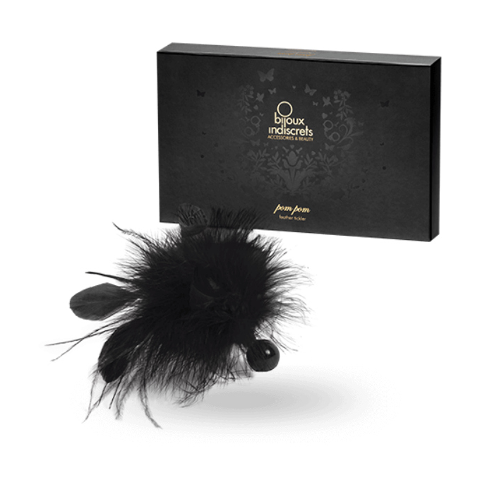 Obsenza - Plumeau Sensuel Pom Pom pour Stimulation Érotique - TU - Image 1