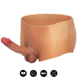 Obsenza - Alter Ego Boxershot com Pênis 18 cm – HIDDEN DESIRE - Preto - Image 1