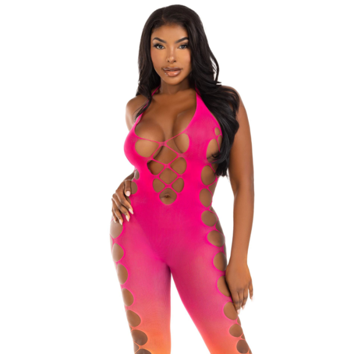 Obsenza - Sunset Ankle Bodystocking by Leg Avenue - OS - Image 1