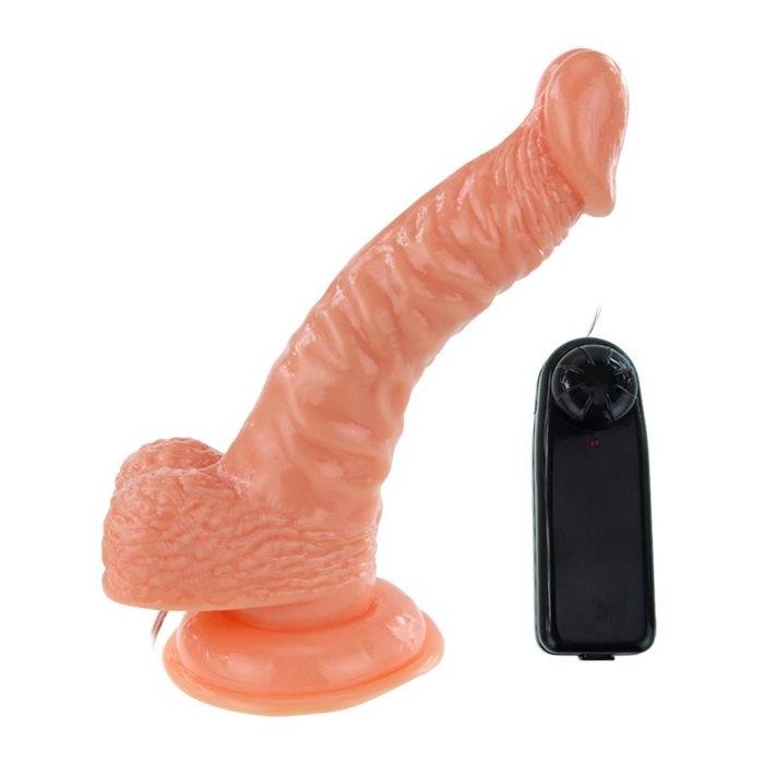 Obsenza - Super Rota Dong - Gode Rotatif Réaliste avec Ventouse - Image 1