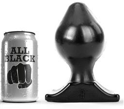 Obsenza - Plugue All Black 16,5 cm para Prazer e Conforto - Preto - Image 1