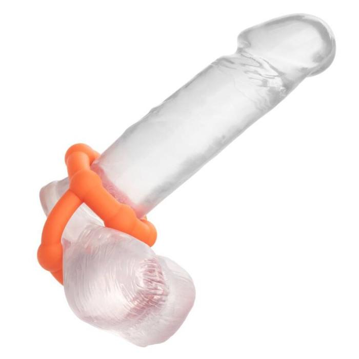 Obsenza - Alpha All Star Ring Orange - Premium Silicone Enhancer for Increased Pleasure - Image 1