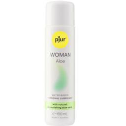 Obsenza - Lubrificante Pjur Woman Aloe à Base de Água para Prazer e Cuidados - 100ml - Image 1