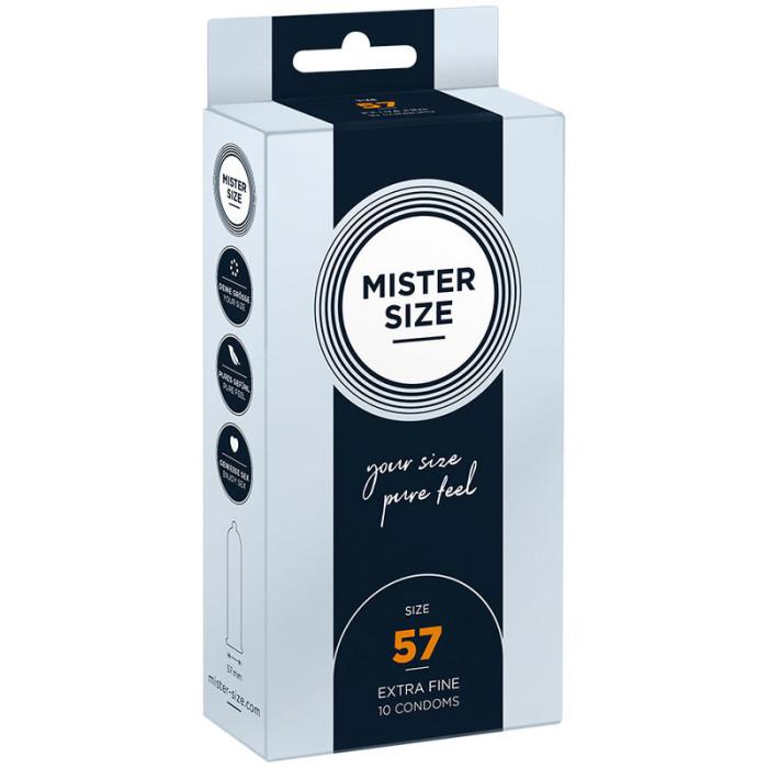 Obsenza - MISTER SIZE Kondome L 57 mm – Perfekter Sitz für maximalen Komfort - Image 1