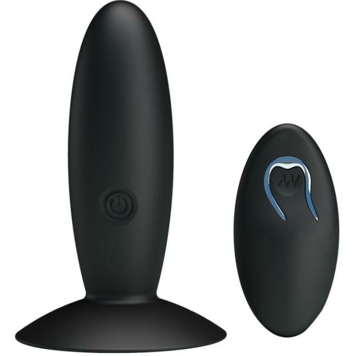 Obsenza - Rechargeable Vibrating Anal Plug with Remote Control by Pretty Love - Image 1