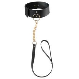 Obsenza&#x20;-&#x20;Collier&#x20;et&#x20;Laisse&#x20;Maze&#x20;pour&#x20;Jeux&#x20;de&#x20;Soumission&#x20;et&#x20;Domination&#x20;-&#x20;Noir&#x20;-&#x20;Image&#x20;1