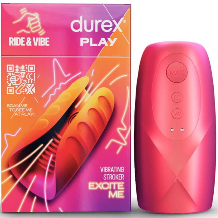 Obsenza - Masturbatore Vibratore Ride & Vibe Durex per Piacere Intenso - Image 1