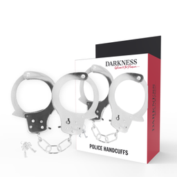 Obsenza - Esposas de Metal para Manos con Llaves - DARKNESS - Image 1