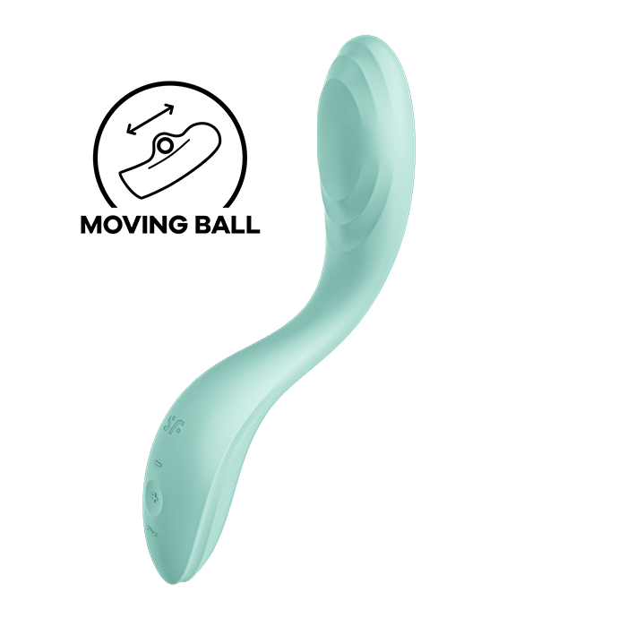 Obsenza - Vibrateur Point G Rrrolling Pleasure Vert pour Plaisir Intense - Image 1