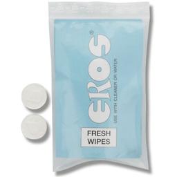 Obsenza - EROS Fresh Intimate Cleaning Wipes – Natural Viscose, Pack of 12 - Image 1