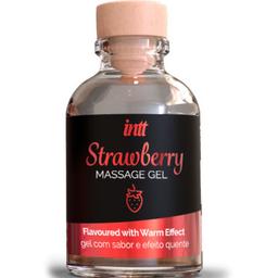 Obsenza - Intt Strawberry Flavored Warming Massage Gel for Sensual Play - Image 1