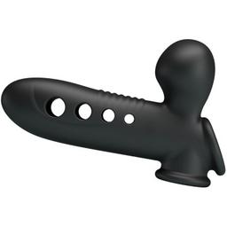 Obsenza - Manga Crane Penis com Airbag Inflável Preto - Pretty Love - Preto - Image 1