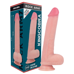 Obsenza - Kingcobra Silicone Premium Réaliste 24 cm – Collection Rock Army - Image 1