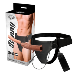 Obsenza - Arnés Hueco Benny con Vibrador 15 cm - Extensor de Tamaño para Hombre - Image 1