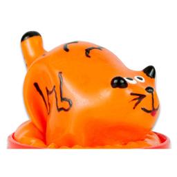 Obsenza - Preservativo decorativo pintado a mano gato modelo 1 - Image 1