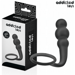 Obsenza - Anal plug with ring silicone model 1 - Image 1