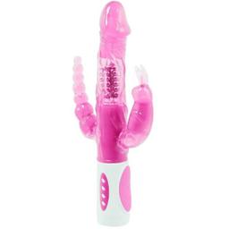 Obsenza - Baile Pretty Bunny Vibrateur Triple Rotateur pour Plaisir Intensif - Image 1