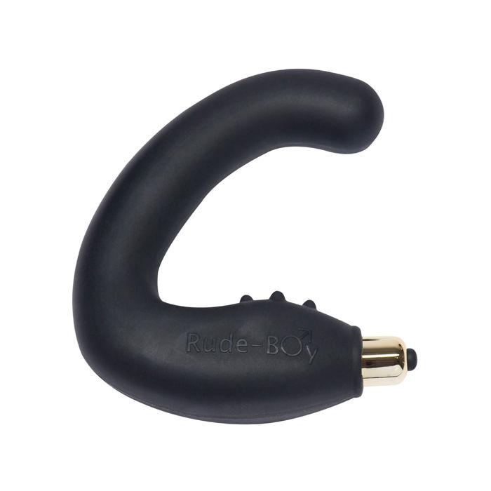 Obsenza - Rude-Boy Male G-Spot Massager with 7 Vibrating Speeds - Black - Image 1