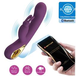 Obsenza - Pretty Love Liam Rabbit Vibrator &amp; G Spot Stimulator for Ultimate Pleasure - Purple - Image 1
