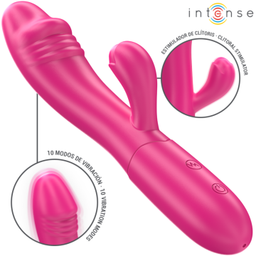 Obsenza - Vibratore Flessibile Ivy con Stimolazione Lingua e 10 Vibrazioni - Rosa - Image 1