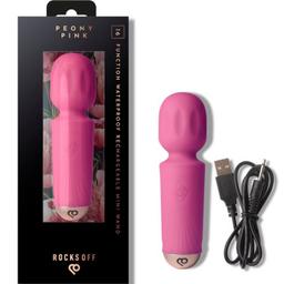 Obsenza - Mini wand recargable 16 funciones fucsia - Image 1