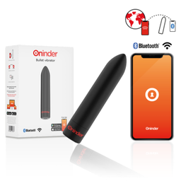 Obsenza - Berlin Bullet Vibrator by ONINDER with 9 Vibration Modes and Free App Control - Black - Image 1