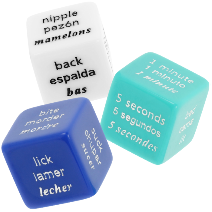 Obsenza - Waterfeel Erotic Dice Game for Spontaneous Passion and Endless Fun - Image 1