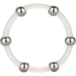 Obsenza - Anello in Silicone con Perline in Acciaio XL per Piacere Intenso - Image 1