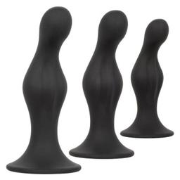 Obsenza - Kit de Ondulação Anal Silicone com Bases de Ventosa para Treinamento e Prazer - Image 1