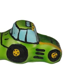 Obsenza - Preservativo decorativo pintado a mano verde tractor xl - Image 1
